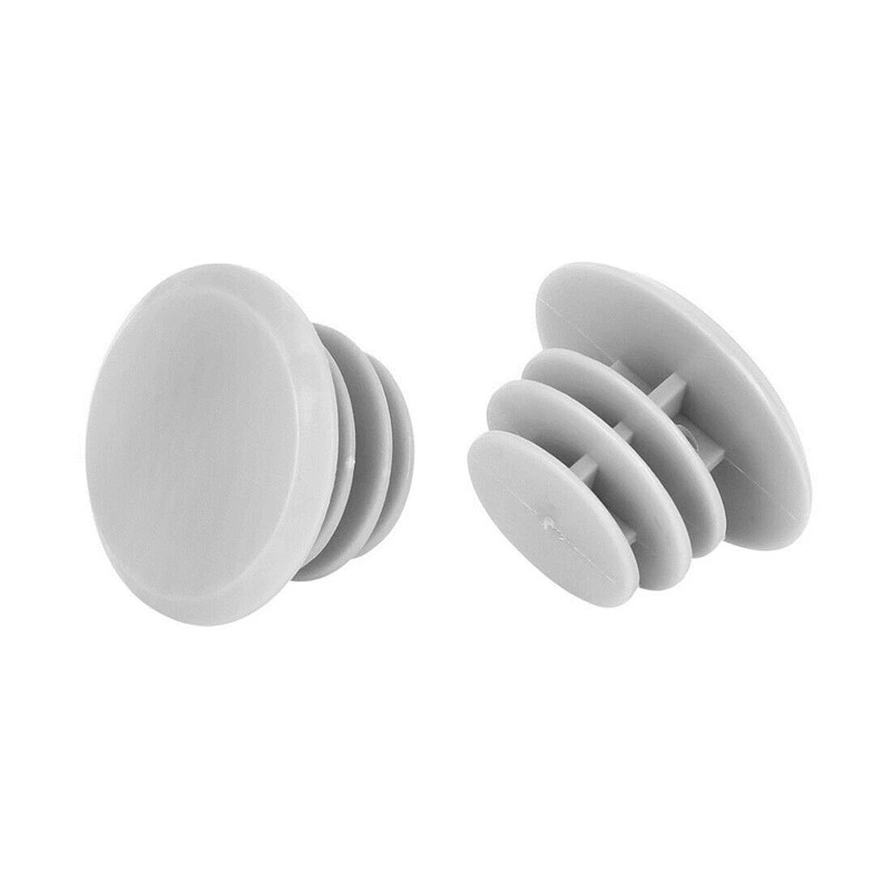 Plastic Hole Plugs Round Button Plugs Screw Cap Drilling Cover Plugs for Cabinet Cupboard Shelves